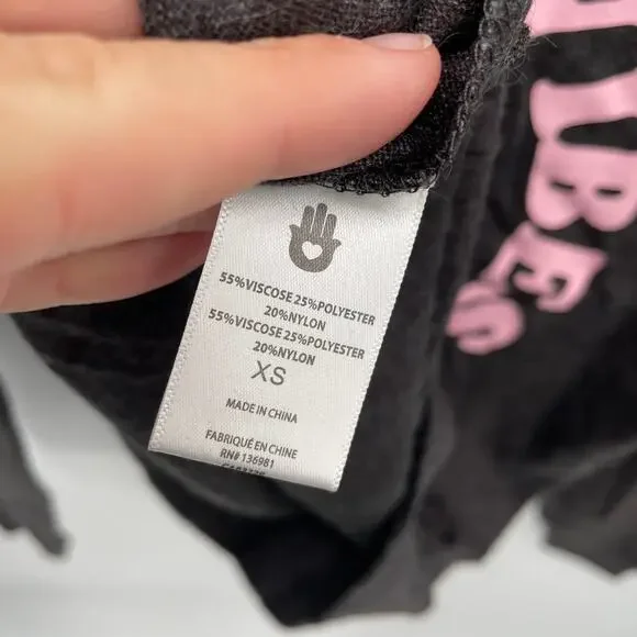 SPIRITUAL GANGSTER NWT Positive Vibes Only Sweatshirt // XS - Picture 10 of 11